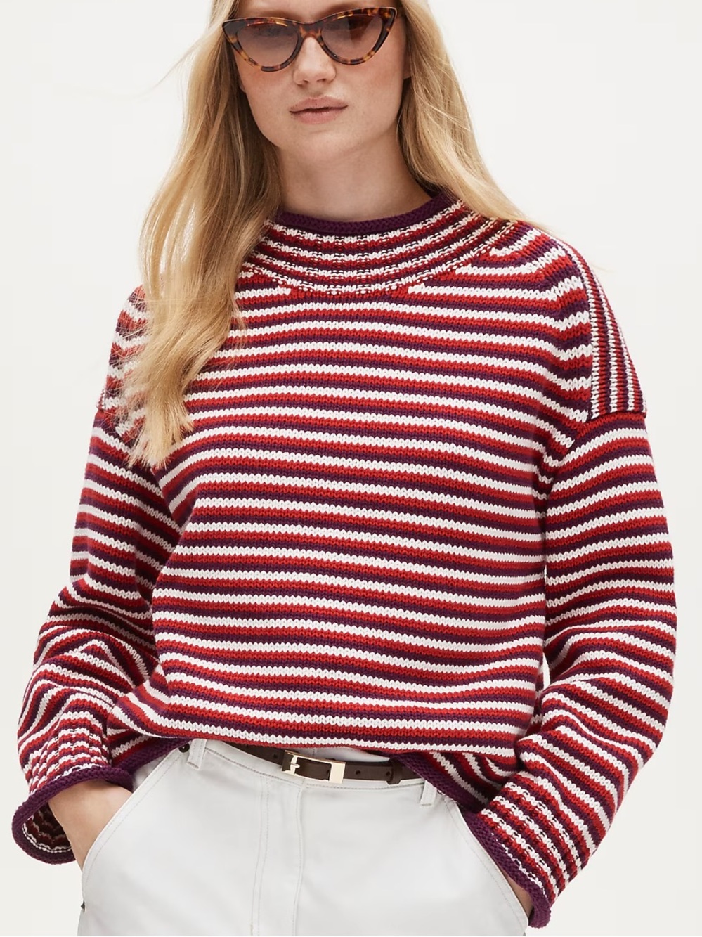 J.Crew Relaxed Rollneck Pullover Sweater - Picture 2 of 4